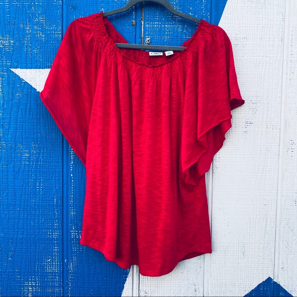 Red top from Cato